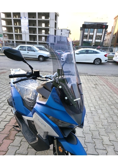 Motocam Volta Revolt Rsx7 Ön Cam 2022-2026 Model 75cm Füme Renkli 4mm