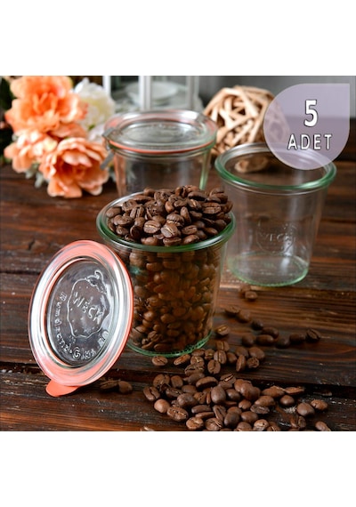 Weck 290 Ml Cam Saklama Kavanoz Seti 5 Adet