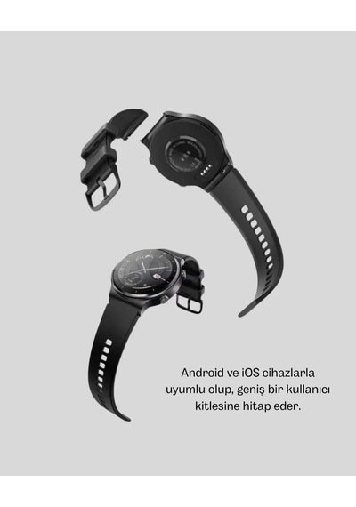 Kablosuz Şarjlı Bluetooth Görüşmeli Akıllı Saat Android & İos Uyumlu