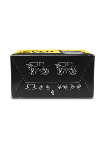 60b 12v Çiftli Elektromanyetik Korna Seti S.60bo1200