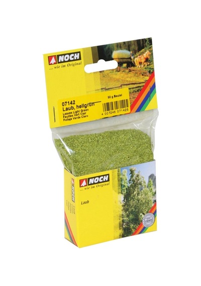 Noch 7142 Yapraklar, Açık Yeşil, 50 Gram Diorama Malzemesi-54598