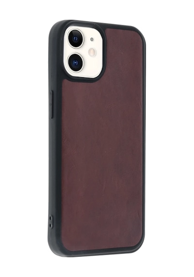 Muratech Newface Apple Uyumlu iPhone 11 Kılıf Aras Deri Kapak - Bordo