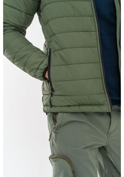 Combat Tactical Tactical Şişme Mont Suya Dayanıklı Rüzgâr Geçirmez Dik Yaka Mont - 313-759-haki
