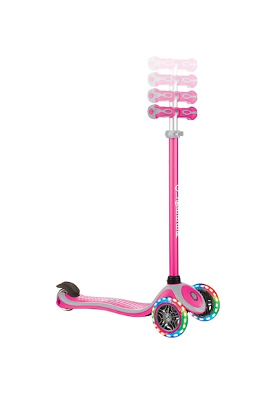 Globber Primo Plus Işıklı Scooter - Pembe Pembe