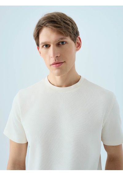 Loft 26yp69000193 Ekru Erkek T-shirt Lf2034875 Ekru