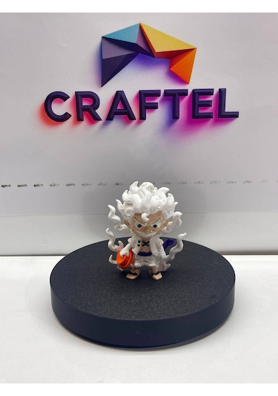 One Piece Luffy Gear 5 Nika 8 Cm Koleksiyonluk Anime Mini Figür