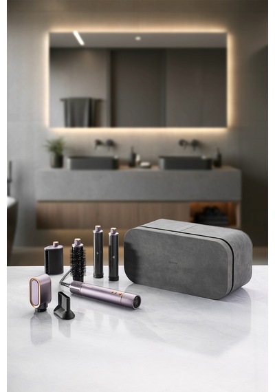 Homend Hairmony 4606h Plus Saç Kurutma ve Şekillendirme Seti Mor