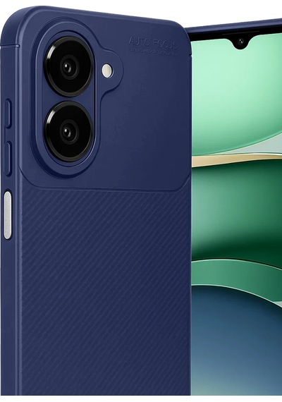 Newface Samsung Galaxy Uyumlu A07 Auto Focus Karbon Kapak Glblseme - 56 - Lacivert