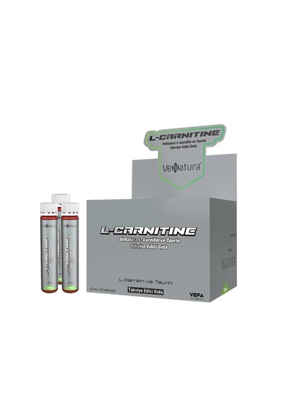 Venatura L-karnitin Ve Taurin Takviye Edici Gıda 25 Ml X 20 Adet Şişe