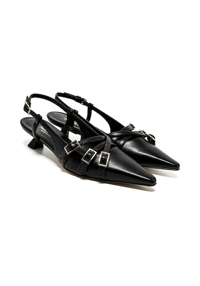 Topuklu/ Stiletto Kadın 1971010 Nacree Capra Nero Capra Nero Siyah