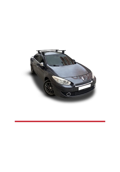 Renault Fluence 2016-2020 Arası İle Uyumlu Ace-4 Ara Atkı Tavan Barı Siyah