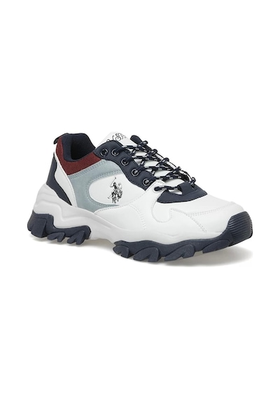 U.S. Polo Assn. U.s.polo Assn. Tracky Bayan Ayakkabi - Beyaz Mavi Beyaz - Mavi