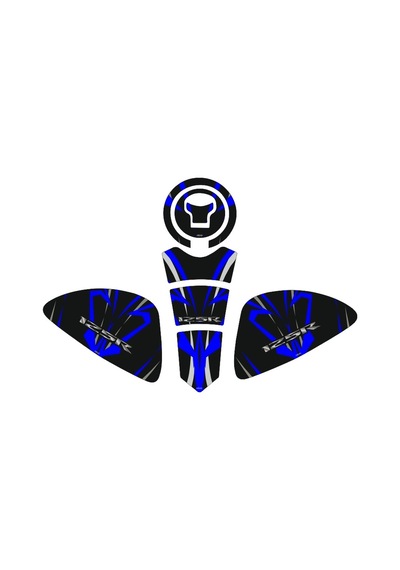 Honda Cb125r 2018-2019 Uyumlu Tank Pad Seti Çok Renkli