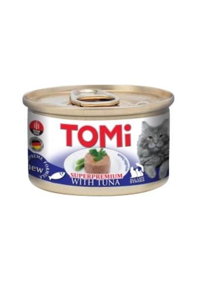 Tomi - 899 - Kedi Ton Balıklı Yaş - Spt-gld - Mama 85g