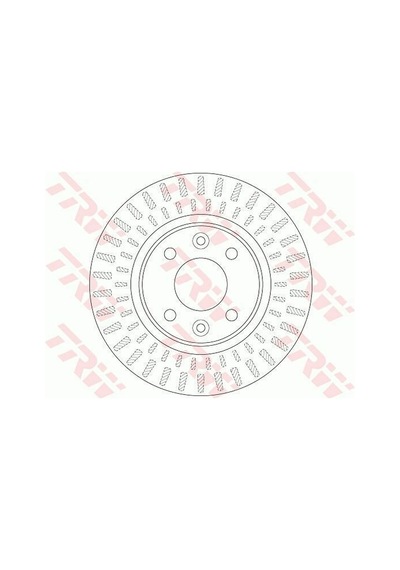 Renault Clio Sporttourer Ön Fren Diski 258 Mm Çap 2013-2019 Trw