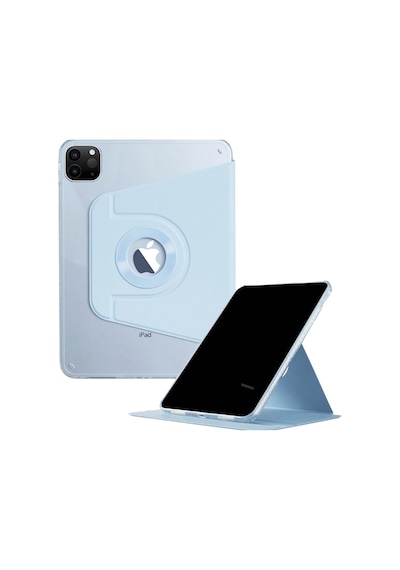 Apple Uyumlu iPad Pro 11 İnç 2025 M5 Çipli 360 Derece Dönebilen Standlı Pino Tablet Kılıfı Kapaklı Kılıf