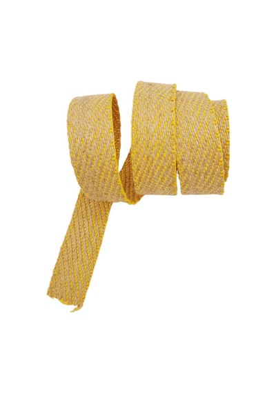 Angel Çanta Aksesuar 3.5 Cm Jüt Kolon Sarı Renk 1 Metre