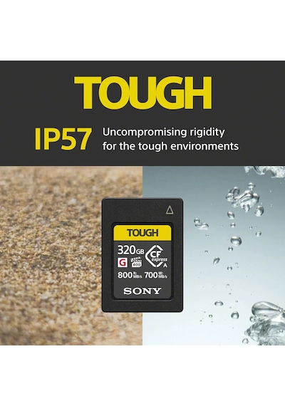 Sony Cea-g320t 320gb Cfexpress Type A Tough Hafıza Kartı