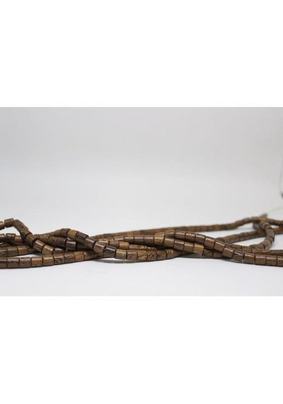 Venge Ağacı Silindir Yarım Dizi 6 MM 18 CM Sarı
