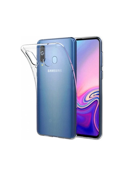 Galaxy M30 Kılıf Zore Süper Silikon Kapak Renksiz