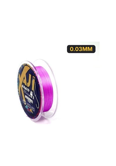 Fujin Aji Light Game Braid 4x 100mt. Pink İp Misina 0.03mm