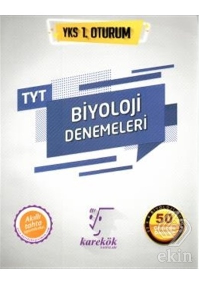TYT Biyoloji Denemeleri-YKS 1.Oturum -  Karekök Eğitim Yayın