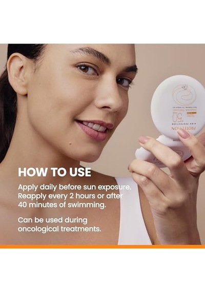 Compact Mineral Filtreli Açık Renkli Spf 50+ Cilt Tonu Eşitleyici Açık Renk Güneş Kremi 10 Gr