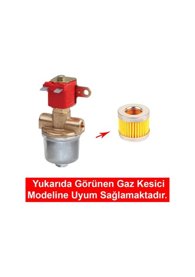 Gaz Kesici Filtresi Yeni Tip 5 Adet Uyumlu/gaz Kesici Iç Filtresi