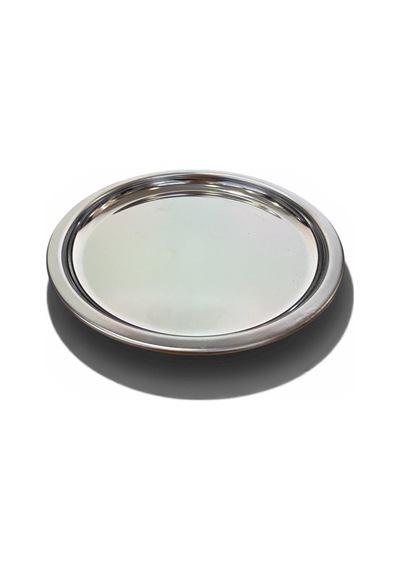 Kısmet Yuvarlak Düz Tabak No1 13cm Çelik