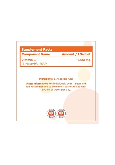 More Than Pure C 1000mg/saşe C Vitamini