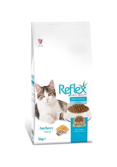 Reflex Hamsili Yetişkin Kedi Maması 15 KG