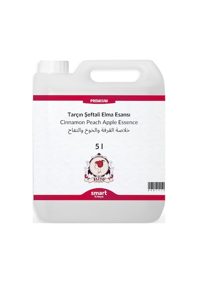 Premium Tarçın Şeftali Elma Esansı 5 Litre