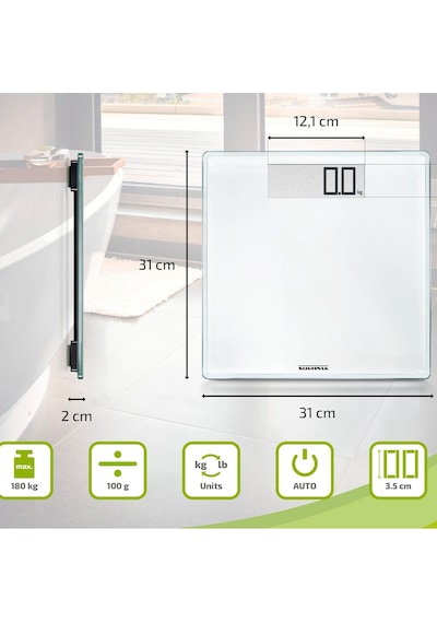 Leifheit Style Sense Compact 100 Dijital Kişisel Terazi