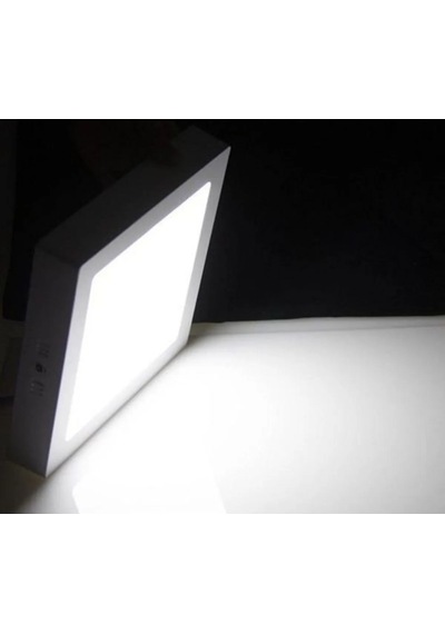 Cata Ct-5234 Panel Led Armatür Beyaz Kare Sıva Altı Işık 18w Metal Kasa 6400k Beyaz