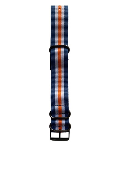 Schulzz Cachrel Casual Renkli Dokuma Kumaş Saat Kordon 24 Mm Çok Renkli