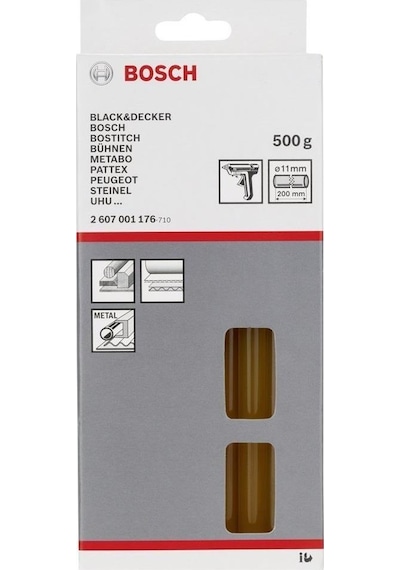 Bosch Tutkal Çubuğu Sarı 11x200 mm 500 gr - 2607001176