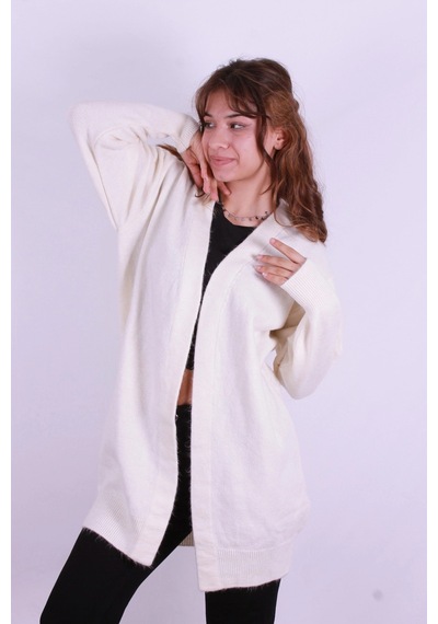 Fashion Frends Kadın Bej Hırka - 24k0043k1 Bej / Beige