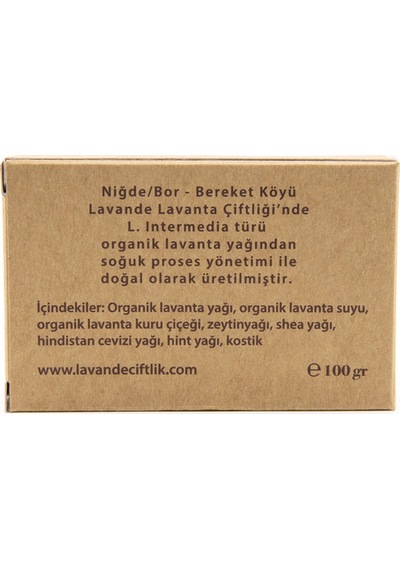 Lavande Beyaz Lavanta Sabunu 100 G