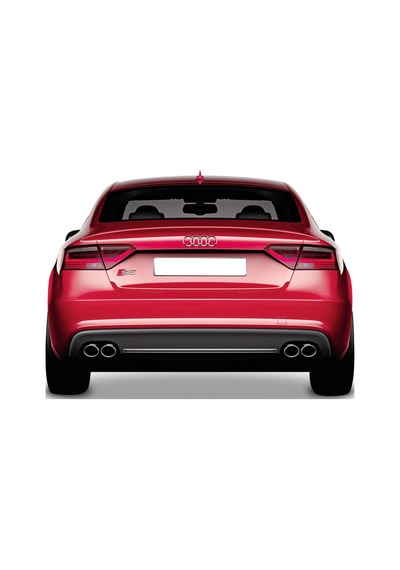 Audi A5 B9 Sportback S5 Arka Tampon Eki - Difüzör (Plastik)