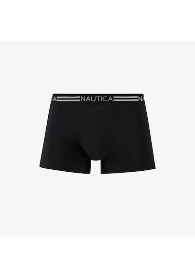 Nautica Erkek Siyah Standart Fit 3'lü Boxer Düz X55006t Siyah