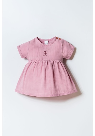 U.s. Polo Assn. Kız Bebek Mor Elbise Mor