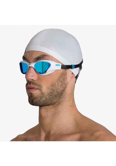 Arena The One Mirror Unisex Aynalı Mavi Antrenman Gözlüğü - 003152 Mavi