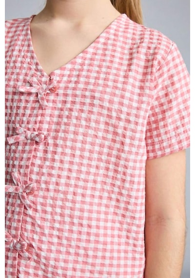 Defacto Regular Fıt 2li Pijama Takımı Kız Çocuk H2657a826spbr96 Pembe-br96