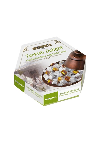 Koska Duble Fıstıklı Lokum 250 G - 4 Adet Tarı