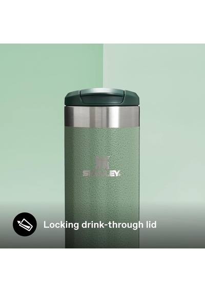 The Aerolight Transit Mug Termos Bardak, 0.47 Litre, Yeşil Hammertone Green Çok Renkli