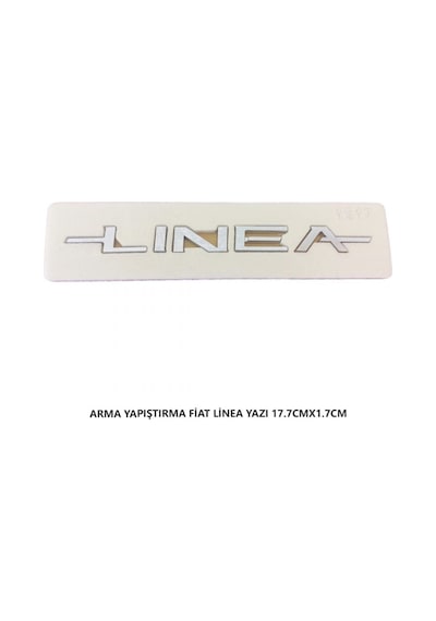 Fiat Linea Arma Bagaj Yazısı Yapıştırma 17.7cmx1.7cm 1517