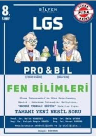 8.sınıf Fen 8 Pro&bıl Soru Bankası