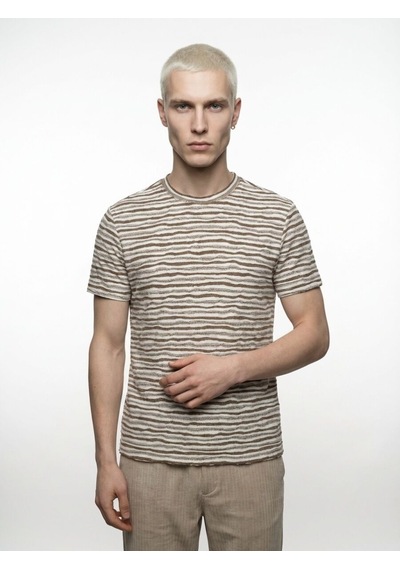 Loft Regular Fit Erkek Tshirt K.kol Lf2042486 Q1.v1 Bej