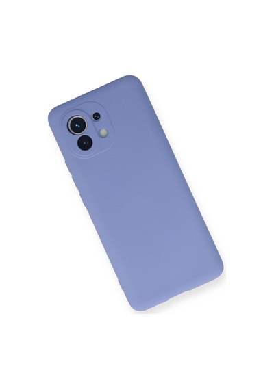 Ilkeshop Newface Xiaomi Mi 11 Kılıf Nano İçi Kadife Silikon - Lila
