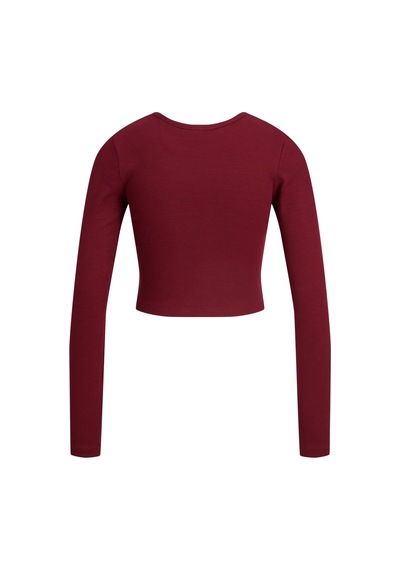 Jack & Jones Jxfeline Kadın Tişört Kirmizi